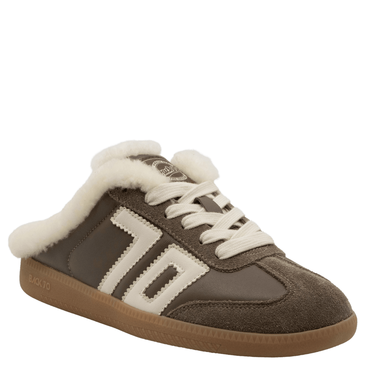 Easter FL Backless Sneakers in Taupe Butter