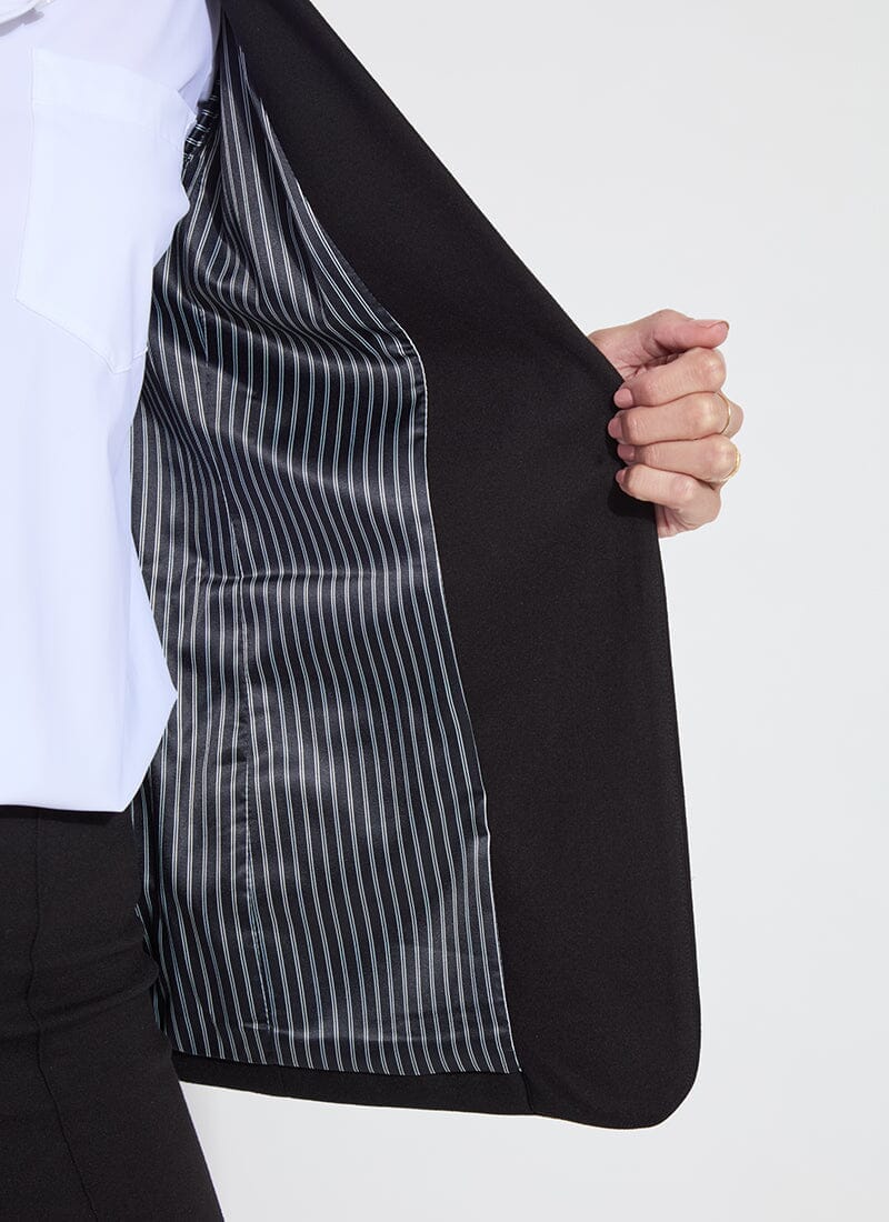 Lysse Essential Ponte Blazer in Black