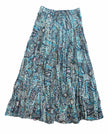 Mint/Turquoise Long Sequins Skirt