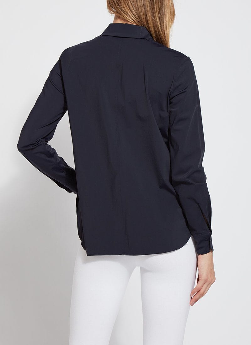 Lysse Lysse Connie Button Down in True Navy - Little Miss Muffin Children & Home