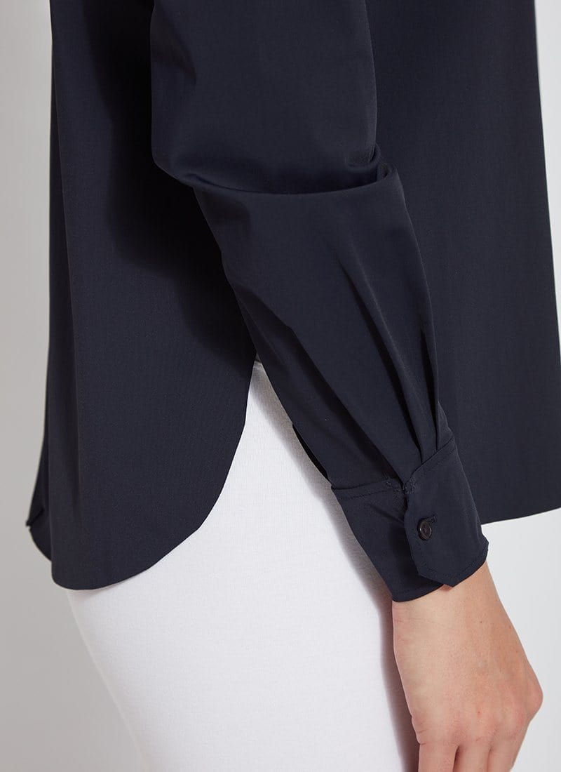 Lysse Lysse Connie Button Down in True Navy - Little Miss Muffin Children & Home