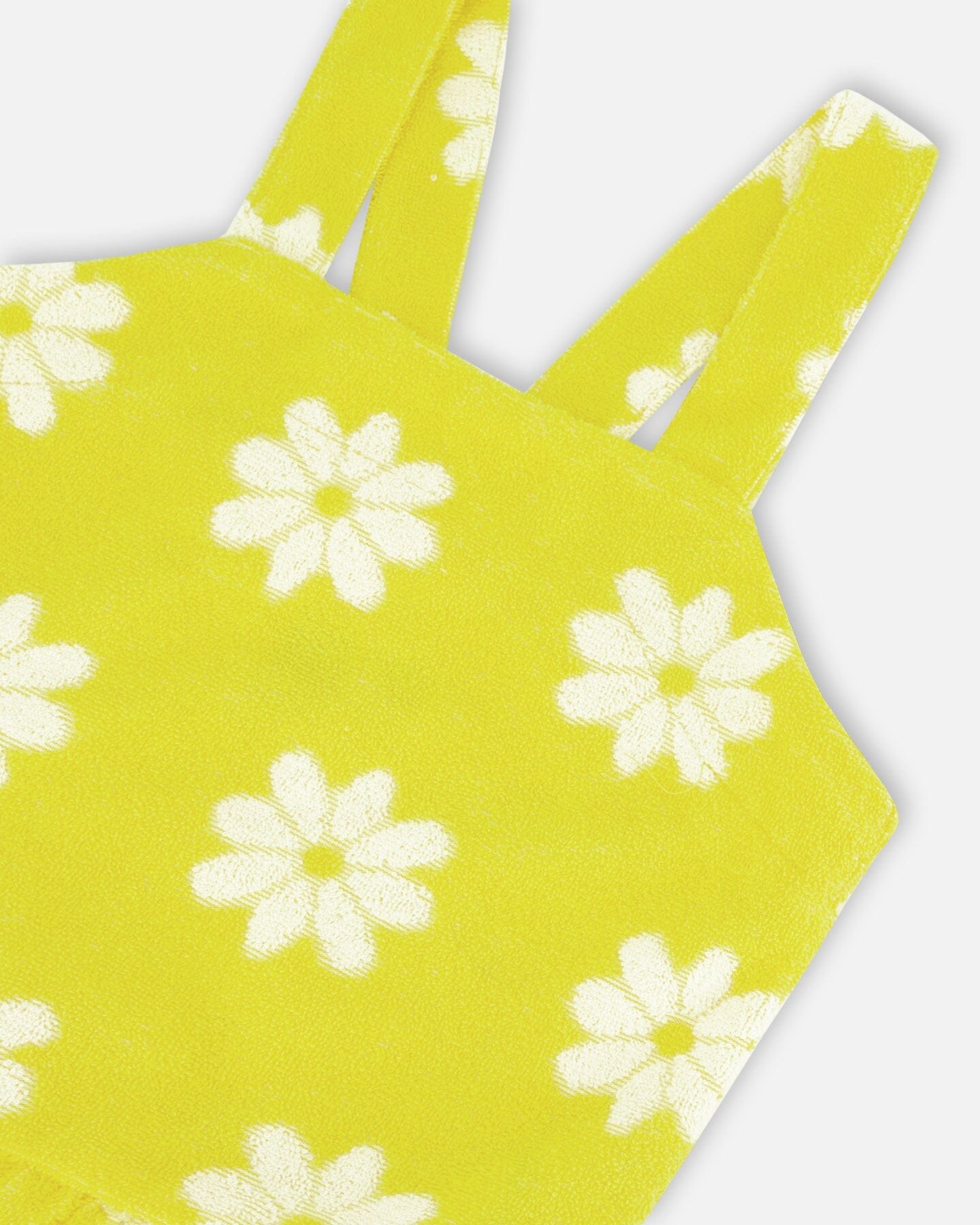 DEUX PAR DEUX Deux Par Deux Terry Cloth Flowers Tank Top & Short Set - Little Miss Muffin Children & Home