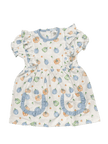 Children's dress with pumpkin pattern 