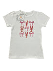 Created by Carol LLC Created by Carol Crawfish and Bows Coquette T-Shirt - Little Miss Muffin Children & Home