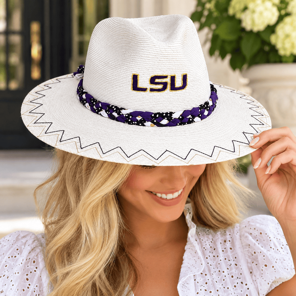 Primavera Collection Icon GEAUX TIGERS Hat - Little Miss Muffin Children & Home