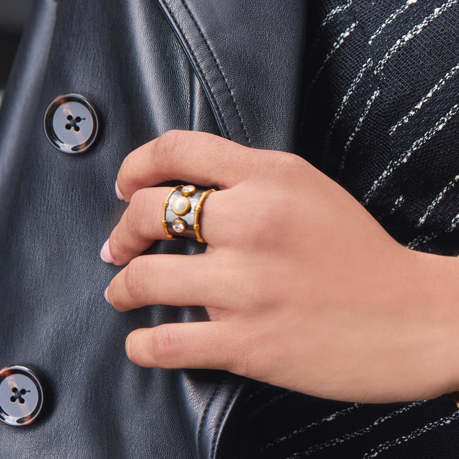 Tribeca Pearl Ring