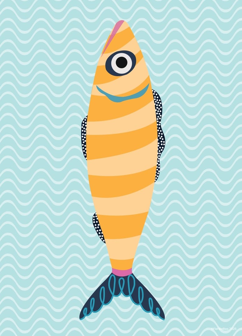 Fish Towel, 5 Available Colors