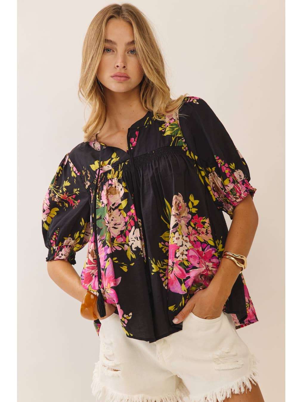 Floral Print Blouse