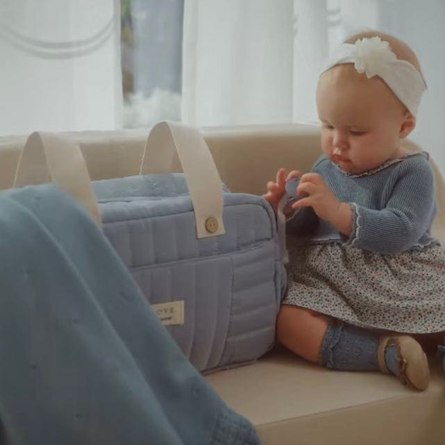 Mayoral Usa Inc Mayoral Quilted Diaper Bag with Accessories - Little Miss Muffin Children & Home