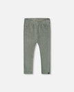 Deux Par Deux Deux Par Deux Velvet Stretched Leggings, Jadeite - Little Miss Muffin Children & Home