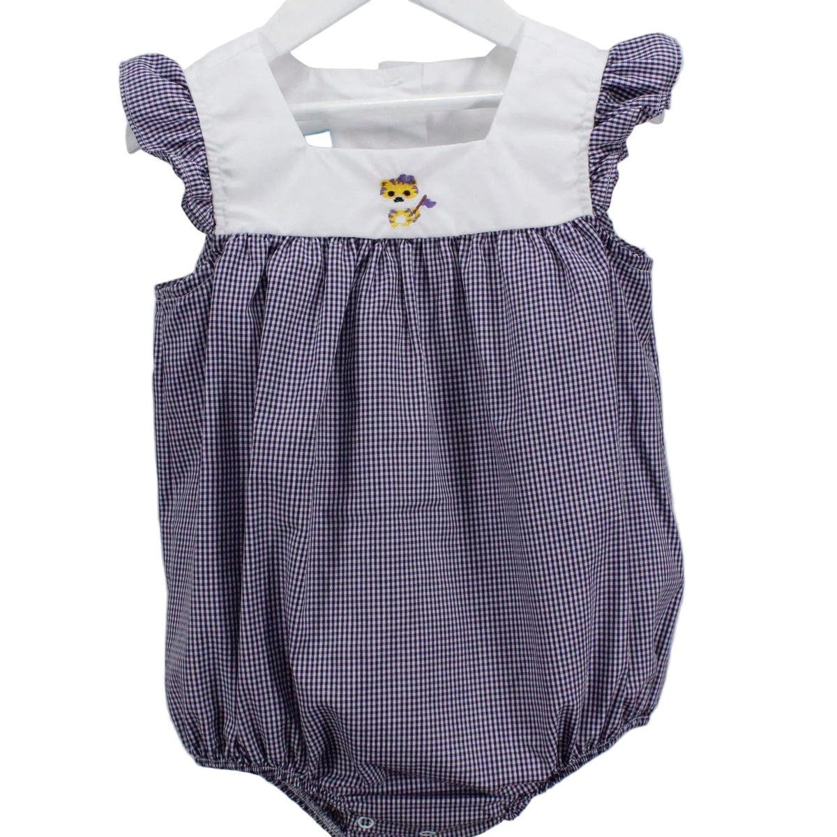 Charming Little One LA Purple and Gold Football Emma Bubble - Little Miss Muffin Children & Home