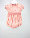 pink and orange floral fall bubble