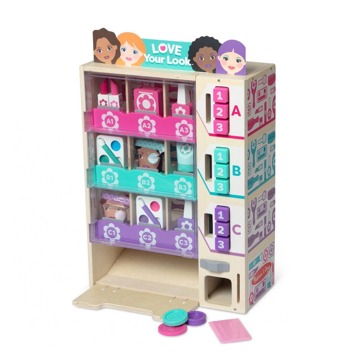 Melissa & Doug Beauty Kiosk Play Set - Little Miss Muffin Children & Home