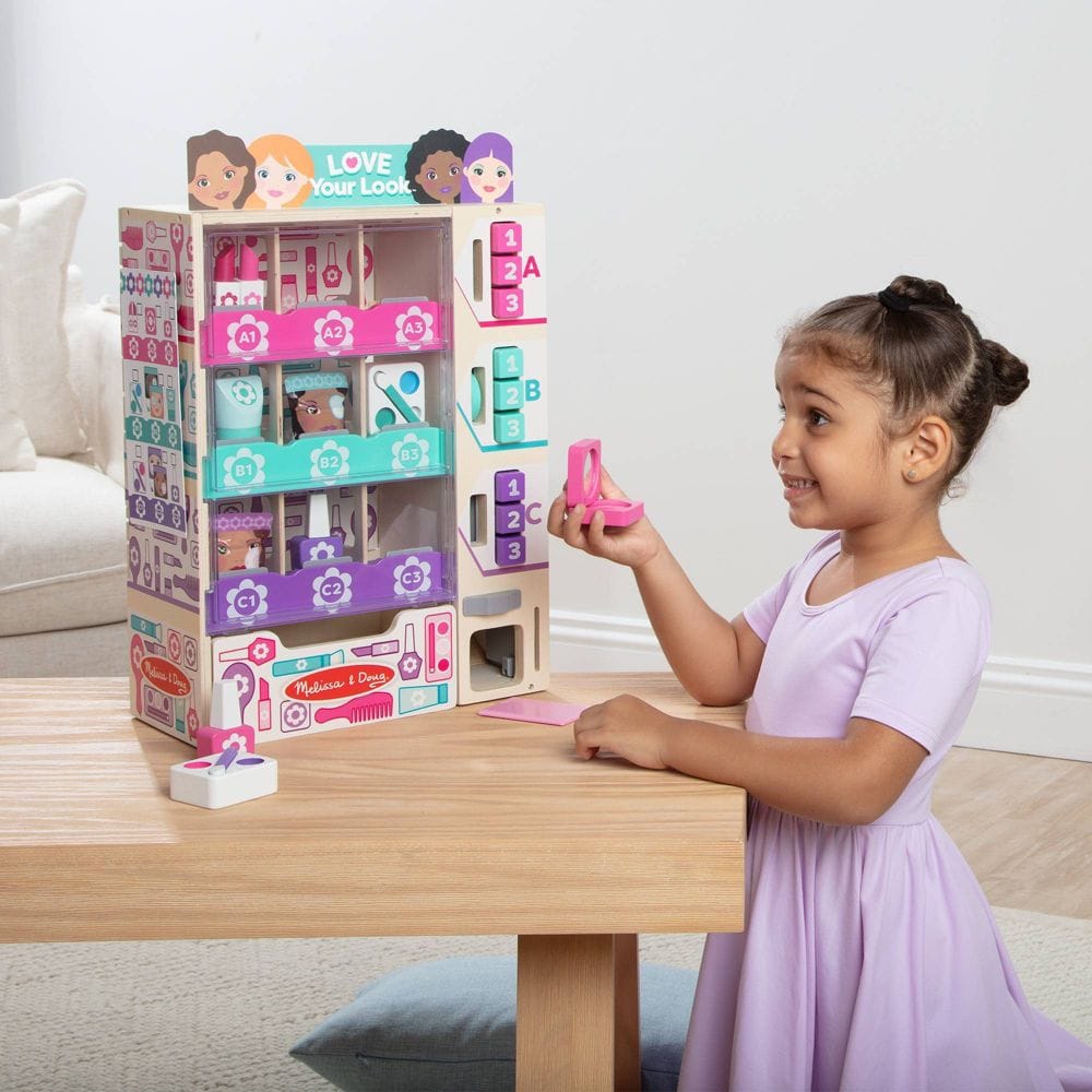 Melissa & Doug Beauty Kiosk Play Set - Little Miss Muffin Children & Home