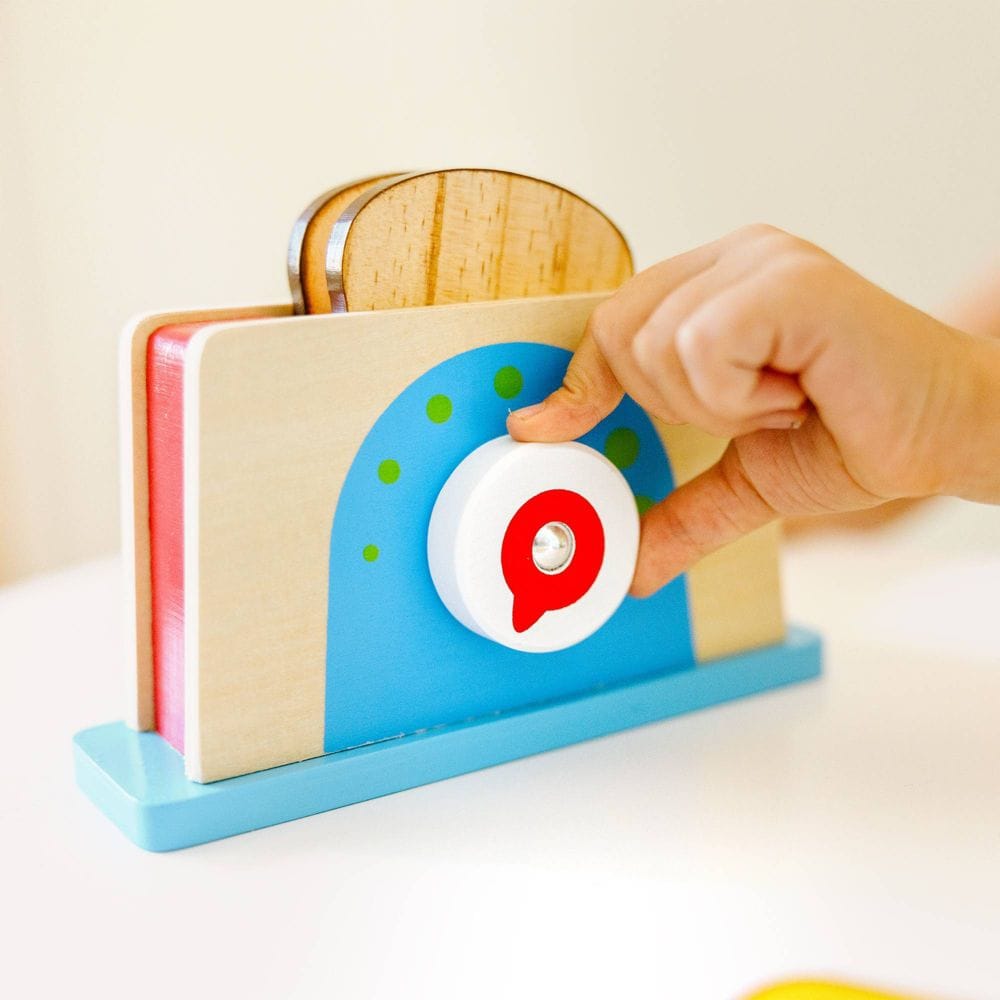 Melissa & Doug Bread & Butter Toaster Set - Little Miss Muffin Children & Home