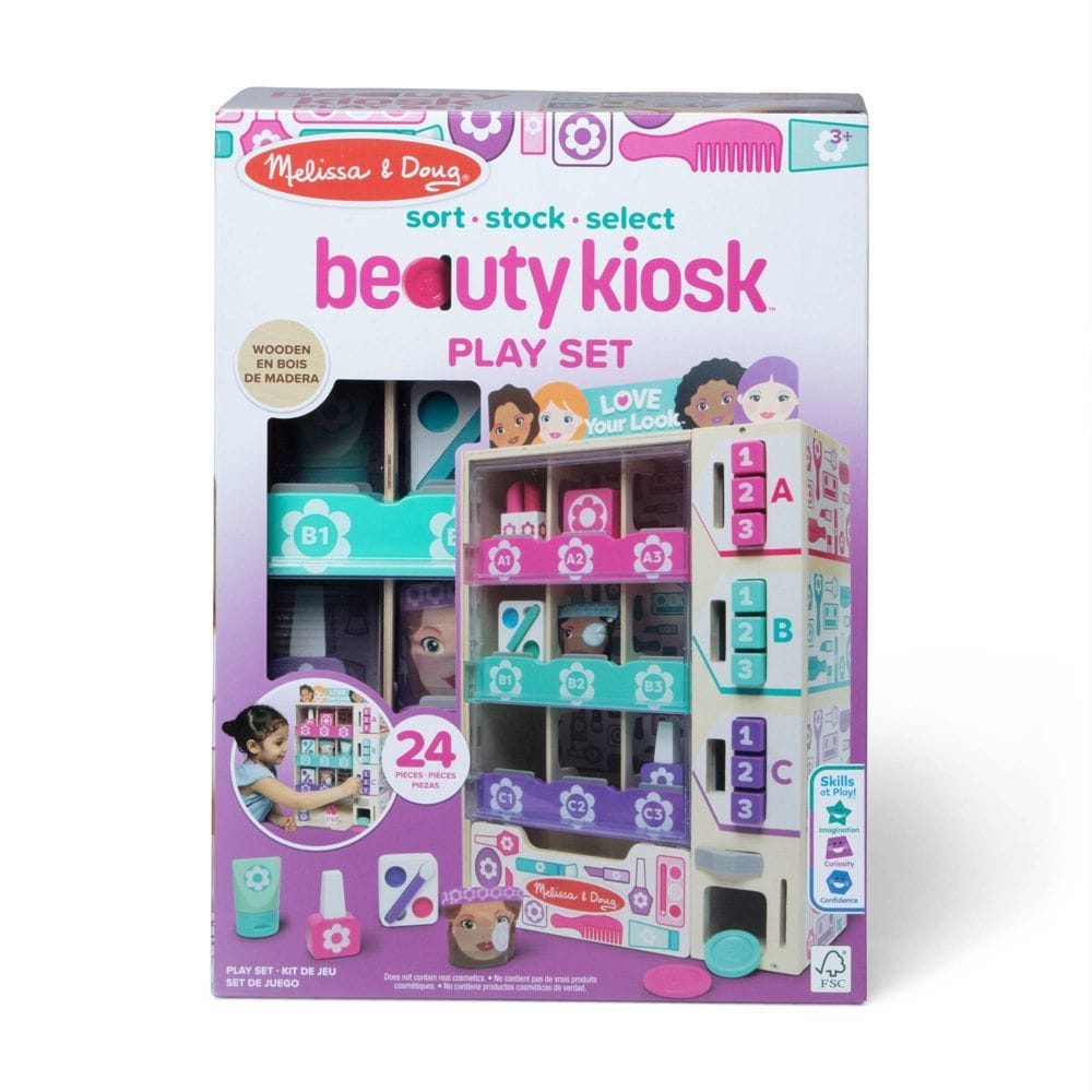 Melissa & Doug Beauty Kiosk Play Set - Little Miss Muffin Children & Home