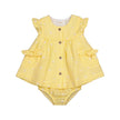 Mayoral Usa Inc Mayoral Button Up Dress with Bloomers in Sunny - Little Miss Muffin Children & Home