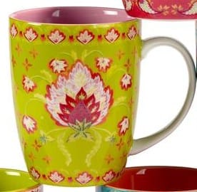 Certified International Certified International Francesca Mug, 6 Available Colors, Sold Individually - Little Miss Muffin Children & Home
