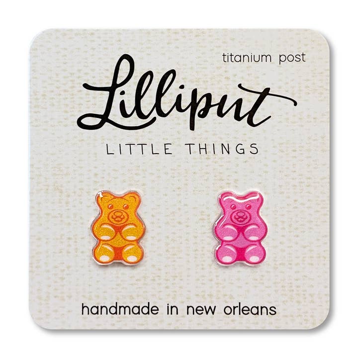 Gummy Bear Earrings,