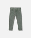Stretch Velour Tregging in Jadeite