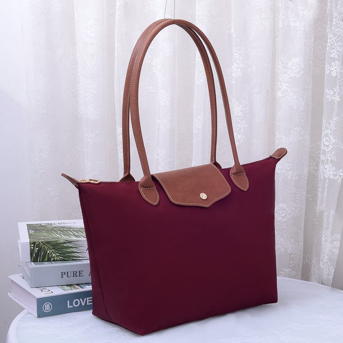 MiMi Handbags Dorian 20 Inch Nylon Tote Bag, 7 Colors Available - Little Miss Muffin Children & Home