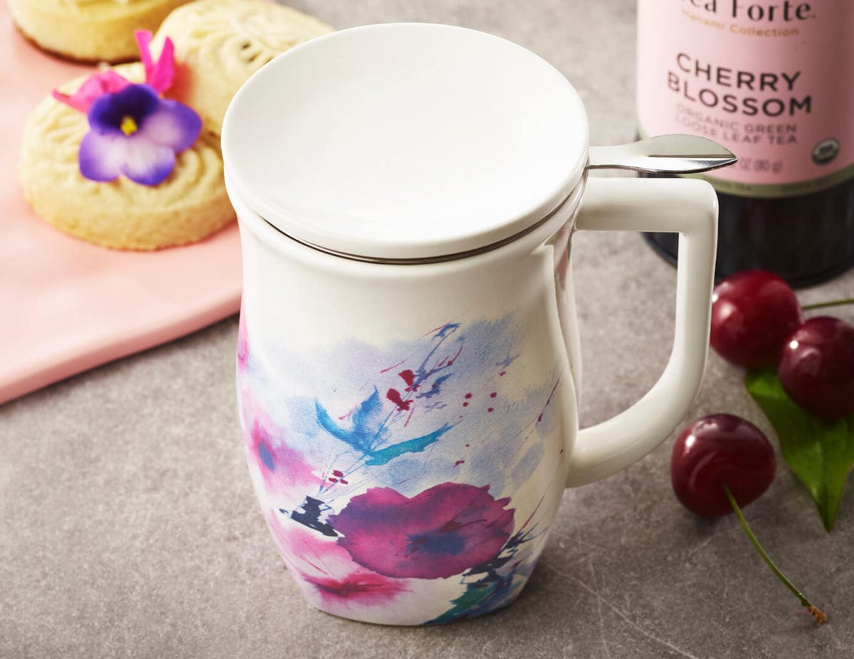 Tea Forte Tea Forte Verbena Blossom Fiore Cup & Infuser - Little Miss Muffin Children & Home
