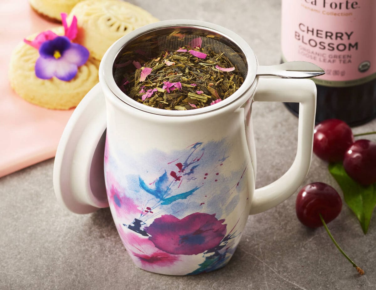 Tea Forte Tea Forte Verbena Blossom Fiore Cup & Infuser - Little Miss Muffin Children & Home