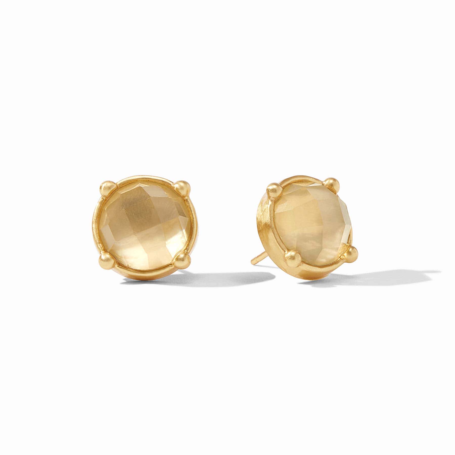 Julie Vos Honey Stud wtih Iridescent Champagne - Little Miss Muffin Children & Home