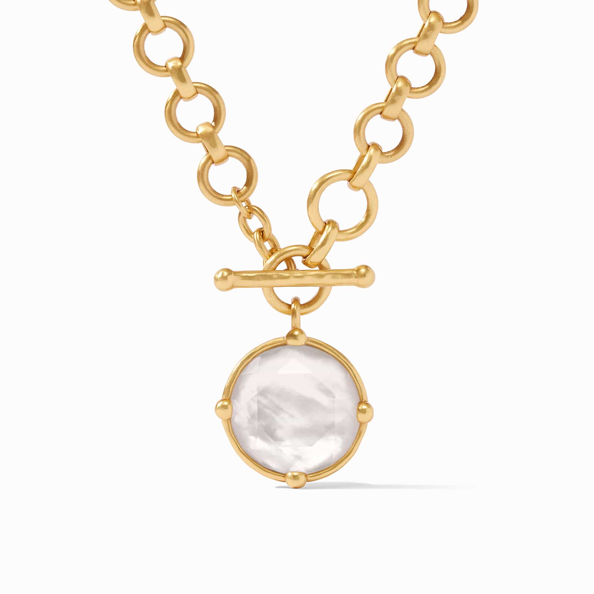 Julie Vos Julie Vos Honeybee Demi Necklace with Iridescent Clear Crystal Stone - Little Miss Muffin Children & Home