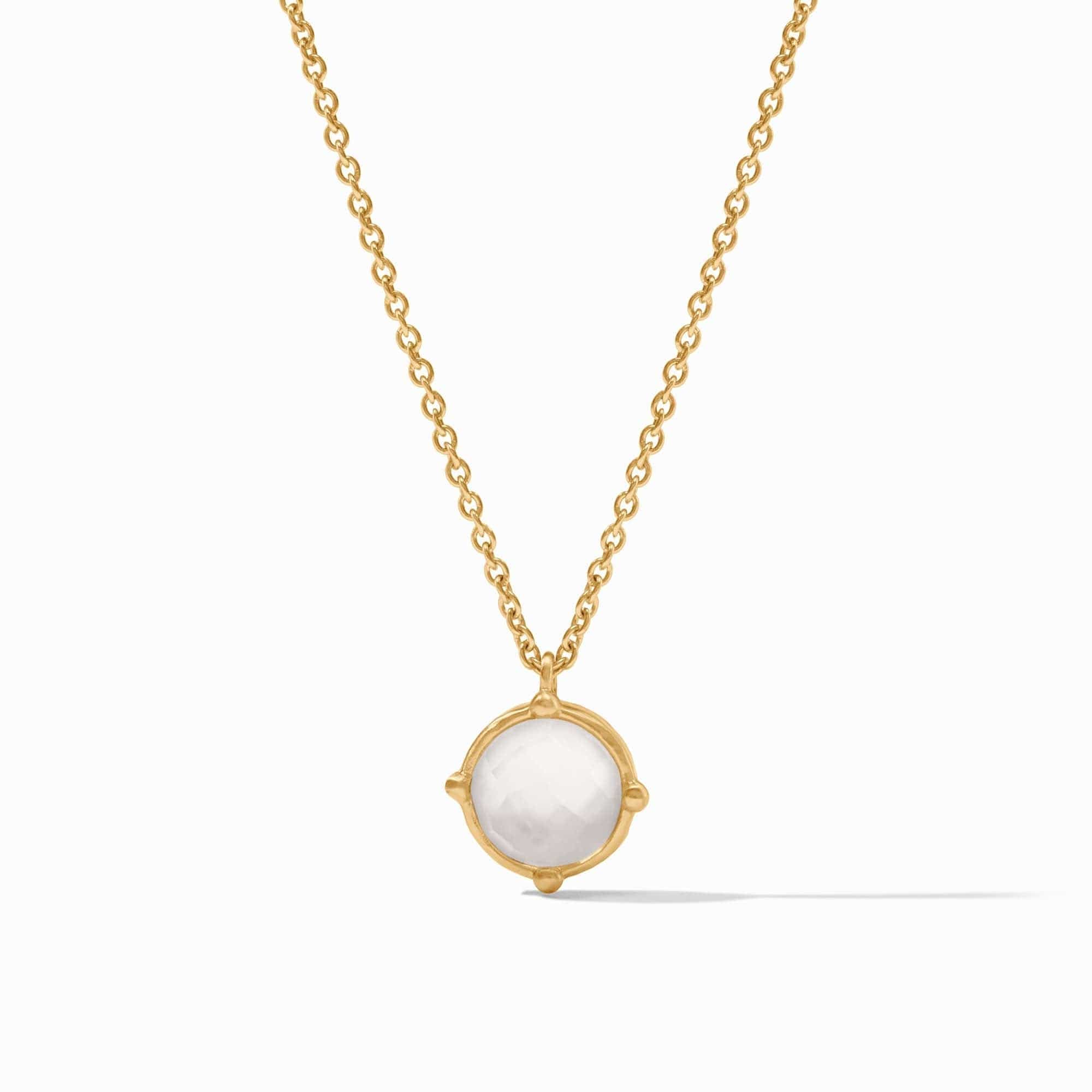 Julie Vos Julie Vos Honeybee Solitaire Necklace with Iridescent Clear Crystal Stones - Little Miss Muffin Children & Home