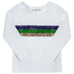 Lulu Bebe Lulu Bebe Mardi Gras Sequin Stripe Long Sleeve Tee - Little Miss Muffin Children & Home