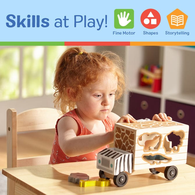 Melissa & Doug Melissa & Doug Safari Animal Rescue Truck - Little Miss Muffin Children & Home