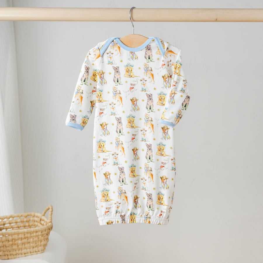 Nola Tawk Nola Tawk Cowboy Pups Cotton Pajamas - Little Miss Muffin Children & Home