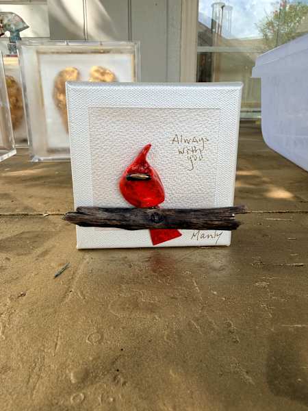 Red Bird Assorted Paintings