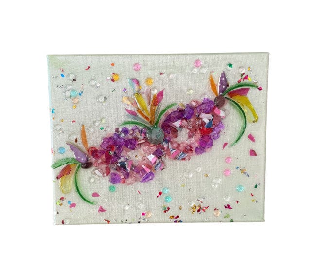 Laurie Kelly Art Studio Mardi Gras Mask Art, 3 Available Sizes - Little Miss Muffin Children & Home
