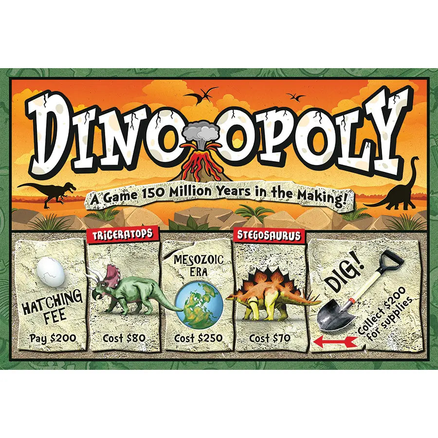 Dino Opoly Board Game, by Late for the Sky