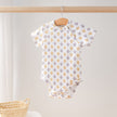 Nola Tawk Black & Gold Fleur De Lis Organic Cotton Onesie - Little Miss Muffin Children & Home