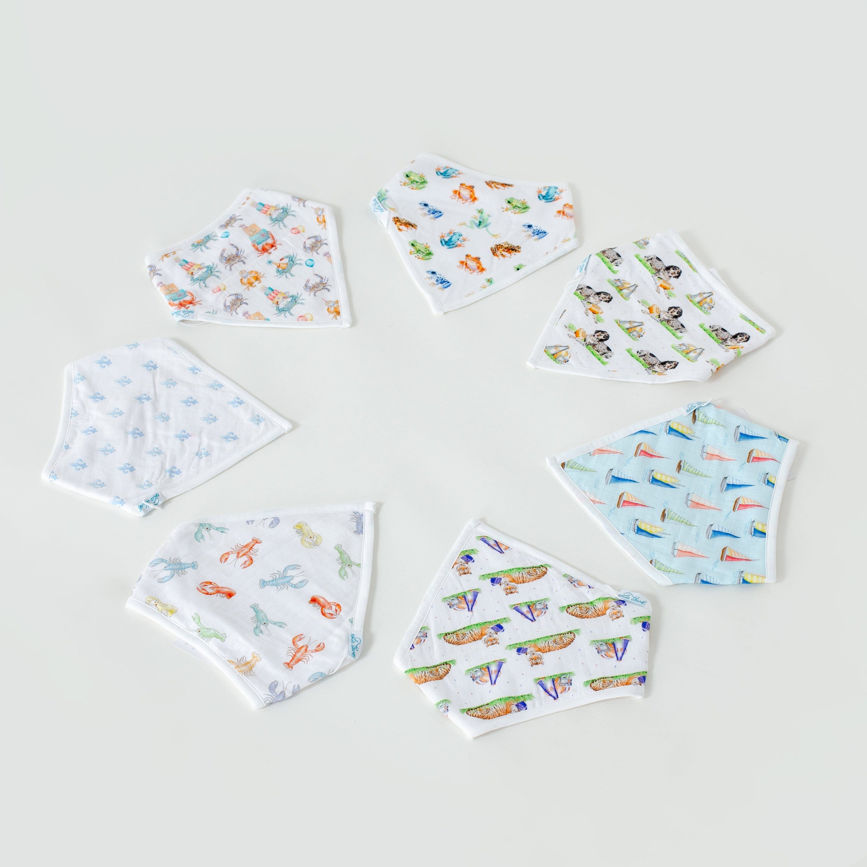 Sea You Soon Organic Muslin Bib