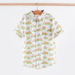 Nola Tawk Mascot Mania in Louisiana Short Sleeve Collared Shirt - Little Miss Muffin Children & Home