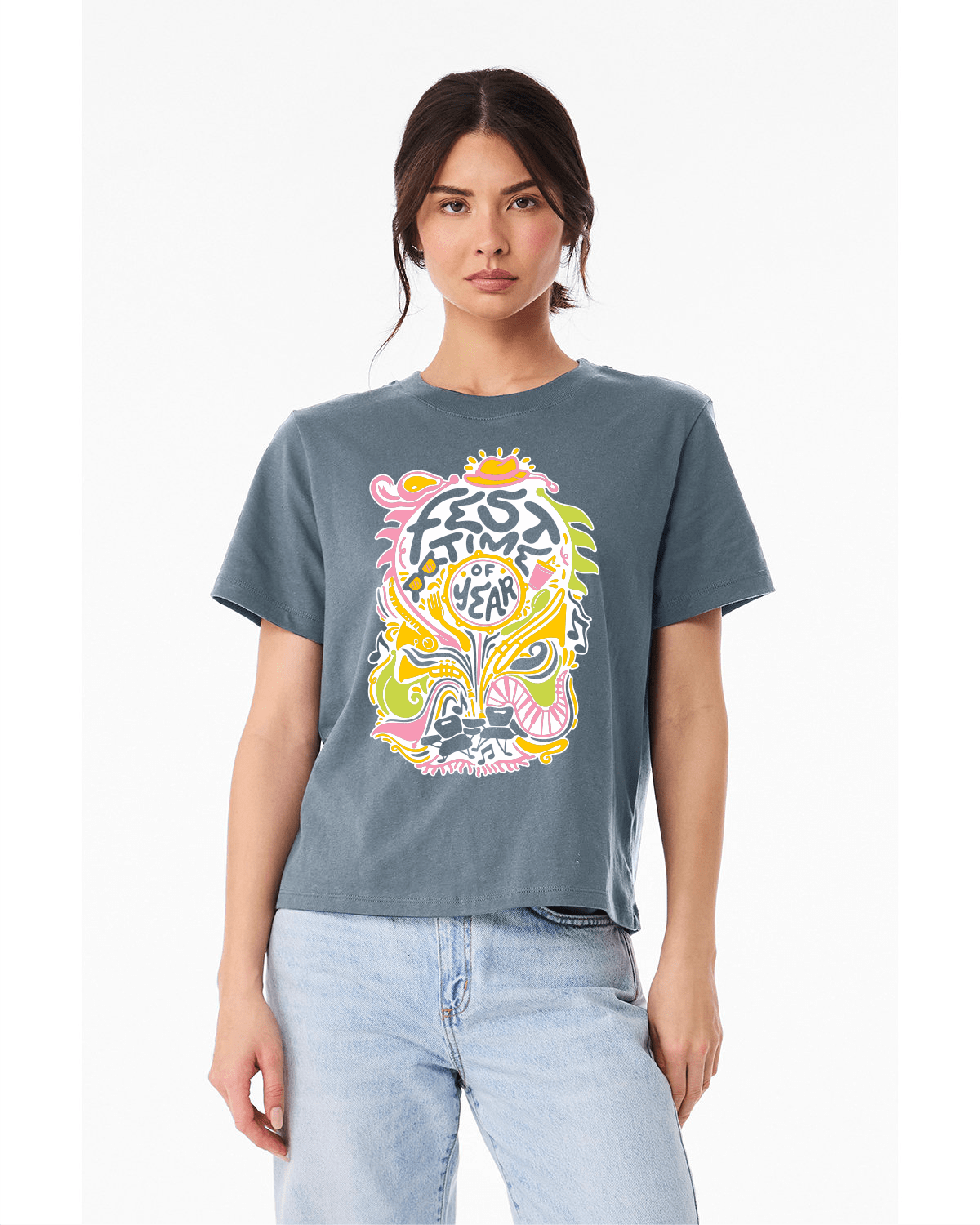 Whereable Art Whereable Art Jazz Fest Psychedelic Tee - Little Miss Muffin Children & Home