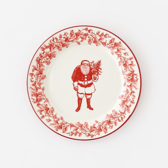 180 Degrees 180 Degrees Yuletide "Enamel" Melamine 11" Plate - Little Miss Muffin Children & Home