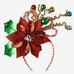 180 Degrees 180 Degrees Christmas Headband, 3 Styles Available - Little Miss Muffin Children & Home