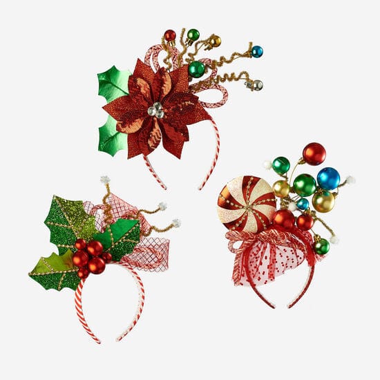 180 Degrees 180 Degrees Christmas Headband, 3 Styles Available - Little Miss Muffin Children & Home