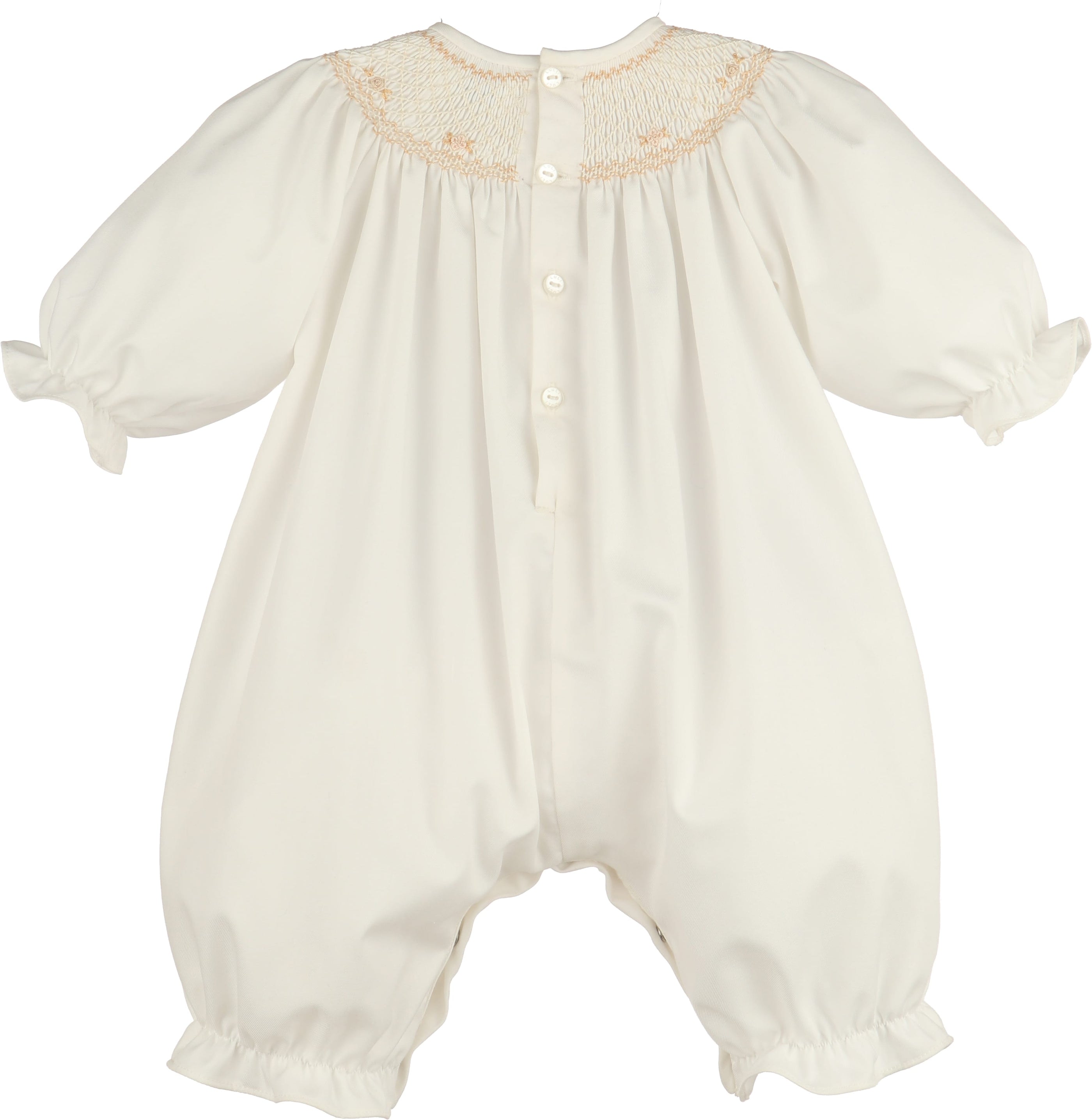 Ivory Classic Smock Long Bubble