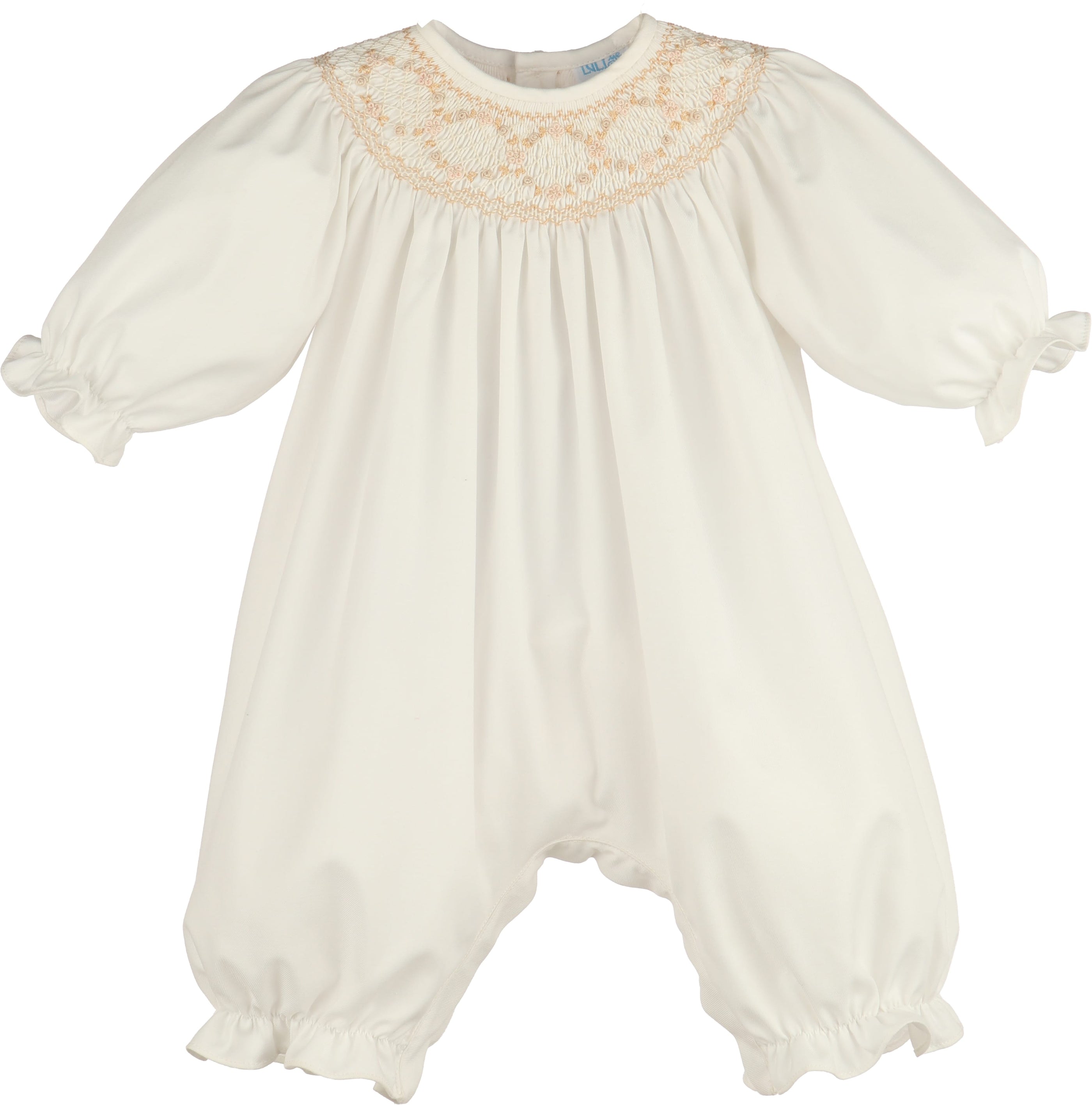 Ivory Classic Smock Long Bubble