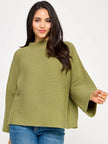 Ellison Not Your Casual Top - Light Sage - Little Miss Muffin Children & Home