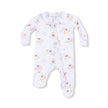 Just Hatched Pink Peter Pan 2 Way Zipper Footie