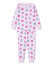 Kissy Kissy Kissy Kissy Pajama Set Snug Print Sweet Donuts, Pink - Little Miss Muffin Children & Home