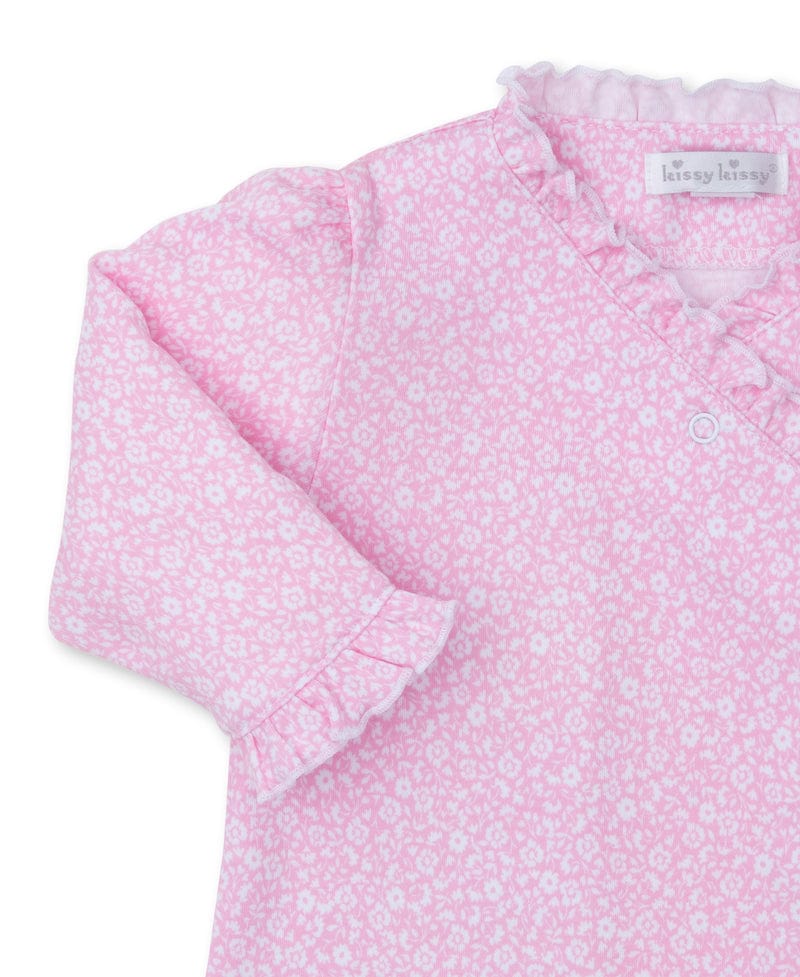 Kissy Kissy Kissy Kissy Fall Flower Patch Footie - Little Miss Muffin Children & Home