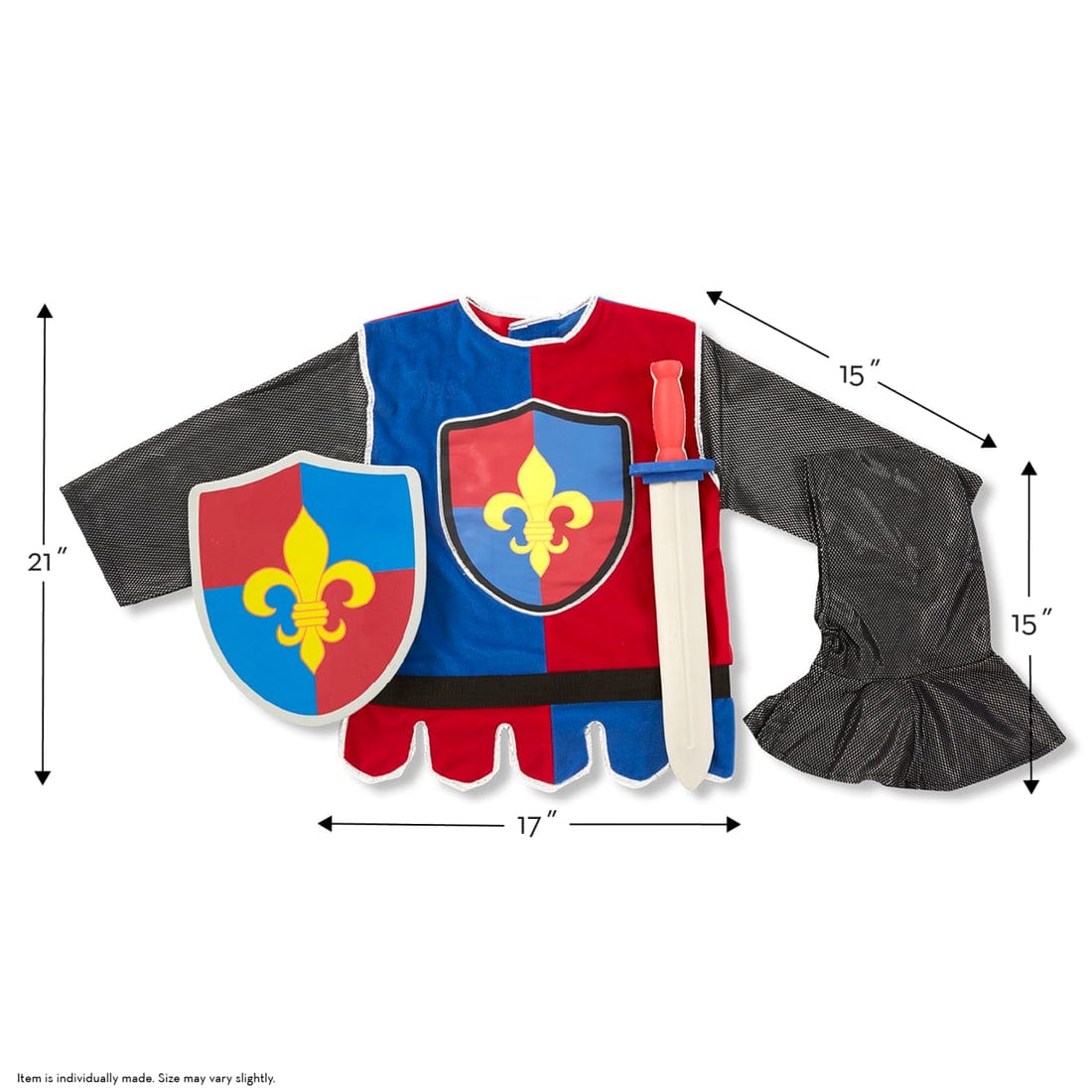 Melissa & Doug Melissa & Doug Knight Role Play Costume Set - Little Miss Muffin Children & Home